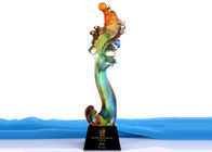 Chinoiserie Mewarnai Penghargaan dan Penghargaan Liuli, Hadiah Eksklusif Desain Ikan