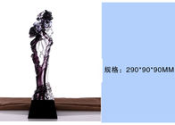 Desain Abstrak Spesial Piala Glaze Berwarna, Penghargaan Trophy Kustom Basis Kristal