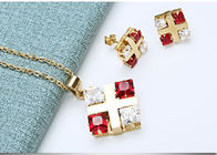 Kerajinan kristal kuarsa yang jelas, perhiasan &amp;amp; kalung perhiasan halus