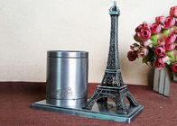 Model Bangunan Terkenal di Dunia, Pot Brush Desain Metal France Eiffel Tower