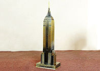 Bahan Model Paduan Model Bangunan Empire State Made Dua Ukuran Opsional