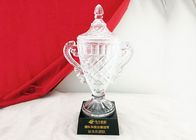 Piala Trofi Golf Frosted Carving Untuk Turnamen Golf / Klub Golf