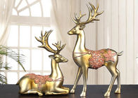 Natal Rusa Resin Seni Dan Kerajinan Penggunaan Dekorasi Rumah / Hotel