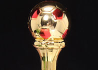 Piala Penghargaan Bahan Plastik ABS Piala Untuk Kompetisi Sepak Bola