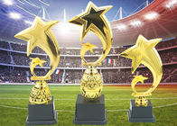 Piala Piala Logo Plastik Khusus Dengan Desain Bintang Tiga Ukuran Opsional