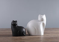 Tersedia Model Kucing Resin Poli Untuk Layanan Kustom Dekorasi Hotel / Rumah