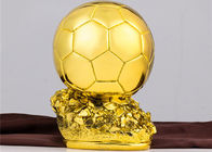 Sepak Bola Penghargaan Kustom Piala Bahan Resin Aplikasi Kompetisi Sepak Bola Sporsts