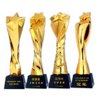 Penghargaan Kompetisi Tinggi Piala Piala Resin 11 inci Dengan Bintang