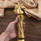 Disesuaikan Tinggi Kuda Zodiak 290mm Resin Trophy Cup Hadiah Dekorasi