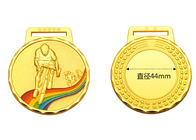 Medali Olahraga Cycle Racing Metal Kustom Dan Pita 110 Gram Untuk Kejuaraan