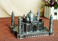 Bahan logam DIY Kerajinan Hadiah Model Bangunan Terkenal di Dunia Replika Taj Mahal India